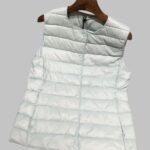 Women’s Puffer Jacket, Sleeveless Down Vest, Lightweight Packable Jacket, Warm Duck Down Vest, Winter Outerwear for Women