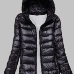 Hooded Puffer Jacket Women Lightweight Warm