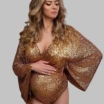 Sequin Maternity Gowns for Photoshoot | Clothing Stores