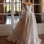 Get Arabic Wedding Gowns in Sequin A Line Sweetheart Style