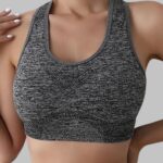 Women Sport Bras Push Up for Gym, Breathable Push Up Sport Bras, Seamless Yoga Bra for Women Workout, Push Up Fitness Bra for Women