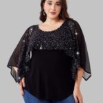 Shop Plus Size Rhinestone Top and Sparkle Every Night