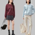 Cozy women's embroidered sweatshirt, relaxed fit embroidered sweatshirt for women, Trendy fashion sweatshirt, stylish embroidered sweatshirt for women