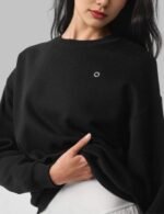 Fashionable women's athletic sweatshirt, Comfy and stylish women's sports sweatshirt, Casual women's gym sweatshirt, Trendy women's activewear sweatshirt