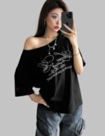 Relaxed fit tee for women, Short sleeve women's relaxed fit tee, Women's casual relaxed tee, women's loose fit t-shirt, women's relaxed cotton tees