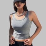 women's sleeveless tank top, breathable tank top, tank top for women, soft tank top
