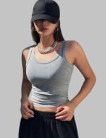 women's sleeveless tank top, breathable tank top, tank top for women, soft tank top