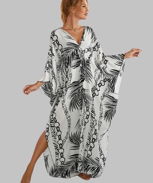 plus size kaftan for women, flowy kaftan dress, curvy fashion kaftan, loose fit kaftan gown,