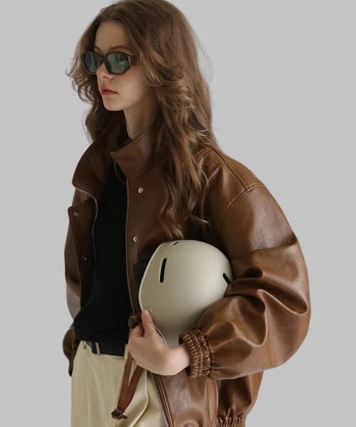 faux oversized leather jacket for women, vegan leather jacket, women's oversized leather jacket, trendy faux leather jacket