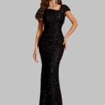one shoulder evening dresses, elegant one shoulder gown, formal one shoulder dress, satin evening dress