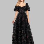 Evening Dress for Party – Floral Party Dress