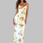 Floral bodycon dress fitted party wear, Sexy fitted floral dress women, Trendy bodycon dress floral print, Gorgeous floral bodycon party dress