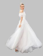 Latest Bridal Engagement Dress – Sleeveless Bridal Wear - Image 6