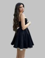 Sleeveless Christmas Dress – Backless Mini Dress - Image 6