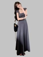 Long Cocktail Dress for Weddings, Parties & Events - Image 6