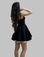 Sleeveless Christmas Dress – Backless Mini Dress - Image 8
