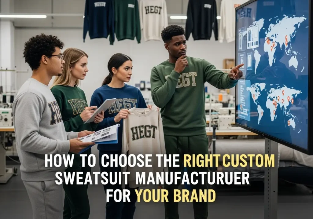 How to Choose the Right Custom Sweatsuit Manufacturer for Your Brand