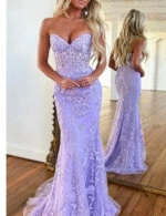women lavender dress, lilac dress women, elegant prom dress, formal evening dress, mermaid style gown