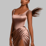 Shop Party Dresses in Rose Gold and Shine All Night