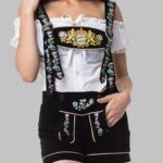 bavarian oktoberfest dirndl dress women, traditional german dirndl dress with apron, off shoulder oktoberfest dress for women, german beer festival costume women, carnival dirndl dress with apron
