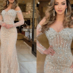 Buy Party Dresses in Champagne Mermaid and Wow Them