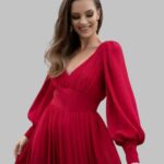 Shop Party Dresses in Red Long Sleeve and Command Rooms