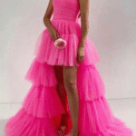 hot pink dress for women online, bright pink dress outfit, trendy women’s pink dress, neon dress for women casual