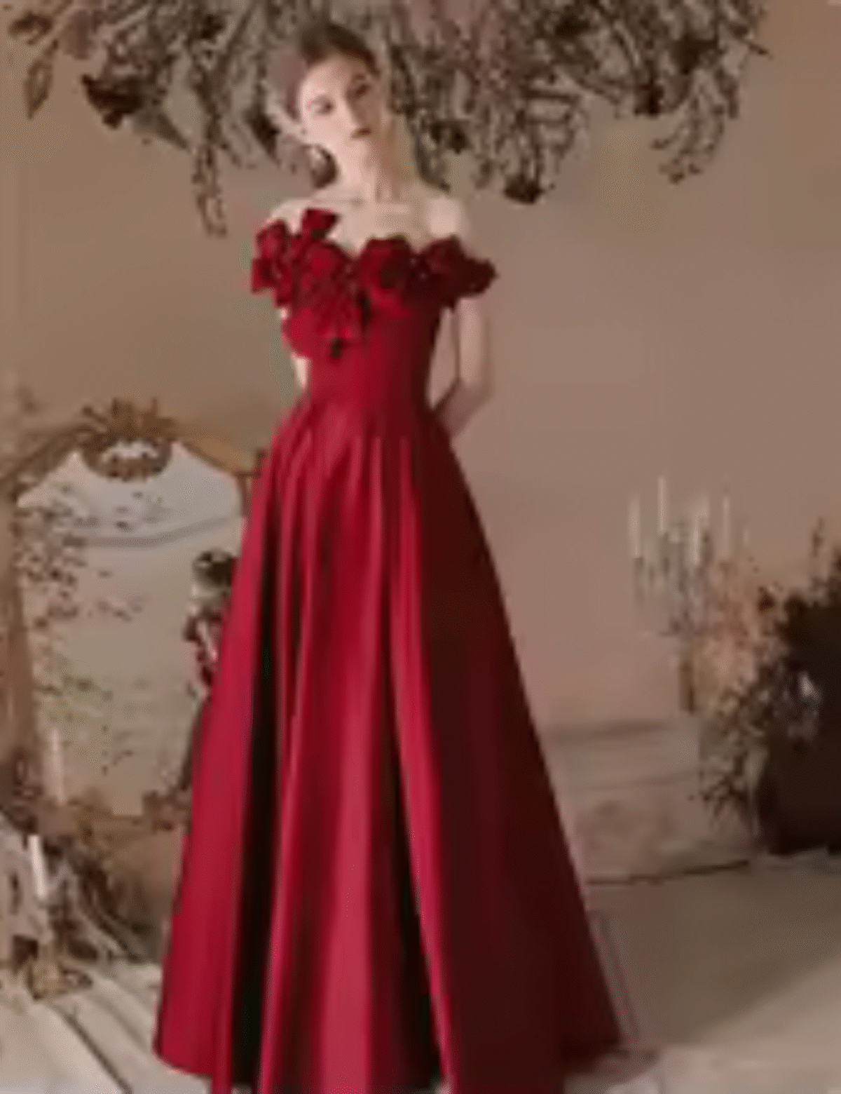 green emerald velvet dress Engagement Bridal Gown By Royal Queen RQ8145