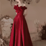 Shop Engagement Dress in Strapless A Line Long Style Today