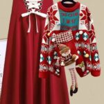 Shop Christmas Party Dress 2 Piece Knit | Clothing Stores
