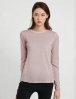 summer wool tee, soft merino wool t-shirt, casual women's summer tee, casual summer outfit