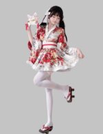Kimono Style Dress - Japanese Costume - Image 5
