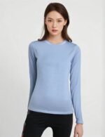 summer wool tee, soft merino wool t-shirt, casual women's summer tee, casual summer outfit