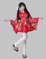 Kimono Style Dress - Japanese Costume - Image 8