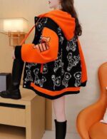Women's Long Sleeve Graphic Hoodie
