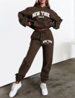 women’s printed workout hoodie, oversized athletic hoodie for women, warm fleece hoodie, stylish women’s casual hoodie