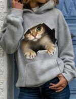 Oversized Hoodie Trendy 3D Design