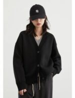 casual knitted cardigan sweater