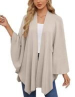 knitted sweater poncho for women