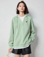 women embroidered hoodie