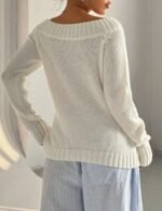 casual knitted sweater