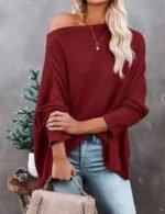 women’s long sleeve sweater