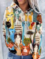 Women’s Graphic Hoodie Oversized Fit