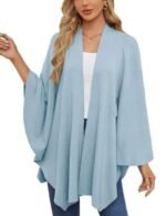 cross front poncho
