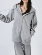 sporty winter coat hoodie for women