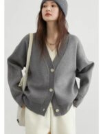 loose fit cardigan sweater