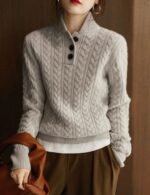crochet knitted sweater