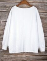 plus size knit sweater