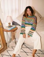chunky knit pullover sweater