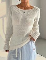 long sleeve pullover sweater